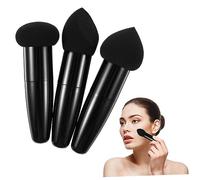 SMASOLO 3pcs Beauty Makeup Pens Portable Wet Dry Makeup Sponges for Blending Foundation Eyeliner and Eyeshadow Cosmetic Tools