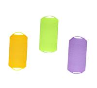 SMASOLO 3Pcs Exfoliating Bath Back Scrubber Portable Foaming Mesh Shower Towel for Body Cleansing Compact and Quick Drying for Travel and Outdoor Activities