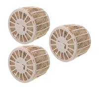 SMASOLO 3Pcs Natural Jute Bird Nesting Material Mix for Canaries, Finches, Parakeets - Reusable Bedding for Cage and Outdoor Wild Bird Breeding Nest Building