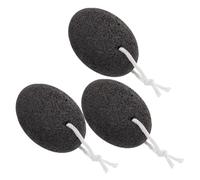 SMASOLO 3pcs Natural Lava Pumice Stone Foot Scrub Callus Remover 10x7x4cm Foot Exfoliator Tool for Hard Skin Treatment at Home and Pedicure Use