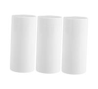 SMASOLO 3pcs Refillable Deodorant Stick Tubes Twist-up Bottom-fill Containers for Travel Toiletries