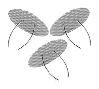 SMASOLO 3Pcs Stainless Steel Tea Filter Inset for Purple Clay Teapot Fine Mesh Tea Strainer with Sturdy Leaves Filter and Kettle Use