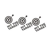 SMASOLO 3pcs Toilet Seat Cover Stickers for Potty Training Boys Removable Aim Decals for Bathroom Toilet Pee Target Easy to Clean Bathroom Prompt Stickers