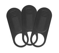 SMASOLO 3pcs Ultra-thin Webcam Cover Slide for Model 3/y, Privacy Cabin Lens Protector, Black Decorative Cover for Car Interior