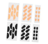 SMASOLO 4 Pairs Soft Foam Nose Pads for Glasses Self-adhesive Anti-slip Cushions Comfortable Nose Protector for Eyeglasses and Sunglasses Compatible with Plastic and Metal Frames