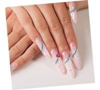 SMASOLO 4 Rolls Fine Copper Wire Nail Art Lines in Gold Silver Rose Gold for DIY Nail Decorations Ultra Thin Wire for Creative Manicure Design and