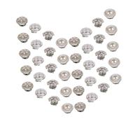SMASOLO 40pcs No Sew Buttons for Coats and Jeans Decorative DIY Clothing Replacement Buttons Easy Clip Design for Trench Coats and Dresses Versatile Fashion Accessories for Women
