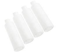 SMASOLO 4pcs 250ml Holy Water Bottles with Gold Cross for Baptism and Professional Exorcism, Portable Household Holy Containers, Religious Decorative Flask Set