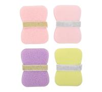 SMASOLO 4pcs Bath Body Exfoliating Sponge with Soap Bag Soft and Shower Loofah for Gentle Dead Skin Removal Enhanced Generation Quick Drying Suitable for Men and Women
