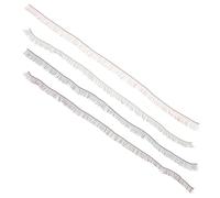 SMASOLO 4pcs Doll Fake Eyelashes Strips DIY Multi Color Faux Lashes for Dolls Enhancing Realistic Appearance and Cute Charm