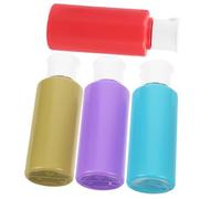 SMASOLO 4pcs Empty Travel Lotion Bottle Small Squeeze Shampoo Lotion Bottles for Travel Portable Toiletry