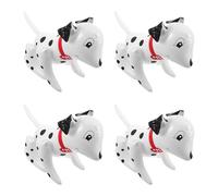 SMASOLO 4pcs Inflatable Dalmatian Dog Balloon, Pvc Material with Black and White Spots, Self-standing 4d Animal Balloons for ’ Birthday Party Favors and Pretend Play