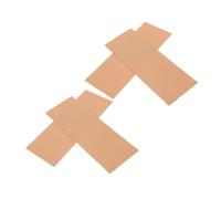 SMASOLO 4pcs Non-Skid Sole Protectors for High Heels Transparent Anti-Slip Shoe Traction Pads with Shock Absorbing Cushion Wear-Resistant Khaki Stickers for Women S Boots