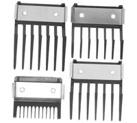 SMASOLO 4Pcs Professional Clipper Guards with Iron Buckle Limit Precise Hair Cutting Guides for Accurate Control Replacement Attachments for Hair Trimmers and Grooming Combs