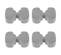 SMASOLO 4pcs Rubber Feet Caps for Shower Chair Non-Slip Replacement Foot Pads Noise-dampening Bath Stool Leg Tips for Bathroom Floor Protection