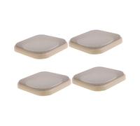 SMASOLO 4pcs Square Car Audio Subwoofer Grille Mesh Covers with Decorative Frame Dust and Impact Resistant Speaker Grill Protectors for Vehicle Sound System Upgrade