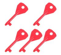 SMASOLO 5 Pcs Emergency Stop Button Reset Keys for Fire Alarm Emergency Switches Multifunctional Replacement for Quick Response and Easy Operation in Critical Situations