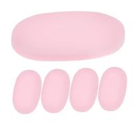 SMASOLO 5 Pcs Natural Facial Cleaning Sponges Gentle Deep Cleansing Makeup Puff for All Skin Types Biodegradable Soft Skin Care Tool for Daily Use