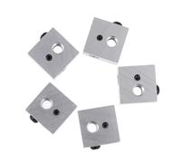 SMASOLO 5 Pieces Heating Block for Printer Material No Odor Compatible Hot End Replacement Parts Printer Heating Block Kit