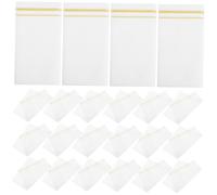 SMASOLO 50 Sheets Gold Trim Disposable Paper Napkins Elegant Absorbent Wedding Party Serviettes for Restaurants Formal Dinners Quick Cleanup Design