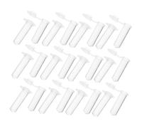 SMASOLO 500pcs Small Centrifuge Tubes with Caps Sturdy Plastic Laboratory Testing Tubes for Molecular Biology and Clinical Chemistry Research Compact and Lightweight Design