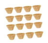 SMASOLO 50pcs Coffee Filter Paper Shaped Cup Cake Drip Unbleached Instant Filter Oracle Strainer Reusable Express Hand Single