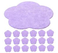 SMASOLO 50pcs Compressed Facial Sponges Flower Shape for Gentle Face Washing and Exfoliating Natural Pulp Material Lightweight Portable Face Scrubber Pads for Home and Travel Use