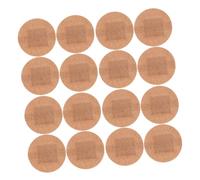 SMASOLO 50pcs Fabric Adhesive for Adults Breathable Knuckle Plasters Round Finger Wounds Patches for Outdoor and Daily Use