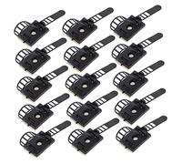SMASOLO 50Pcs Self Adhesive Cable Straps Adjustable Wire Organizer Clips for Home Office Wire Management Cord Holder Compact and Reusable Plastic Cable Ties for Network Computer USB