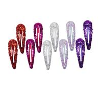 SMASOLO 50Pcs Water Drop Shape Hair Clips Snap Bobby Pins for Women Secure Non-slip Hold Hair Accessories for Daily Use Parties Weddings Beach Random Colors Random Color