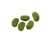 SMASOLO 5PCS Artificial Moss Rocks Green Balls Decorative Imitation Stones for Bonsai Decoration Indoor Fairy Gardens Terrariums Vase Fillers Woodland Theme