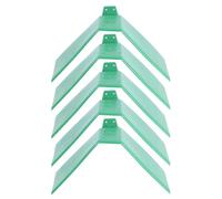 SMASOLO 5pcs Bird Standing Frames Plastic Perches with Large Rounded Corners Blue Light Green Playground for Pigeon Fanciers Keep Pets Entertained