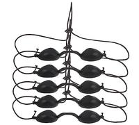 SMASOLO 5pcs Black Laser Protection Eye Patch Goggles Uv Led Infrared Light Protector Safety Eye Cover for Beauty Clinics and Professional Use