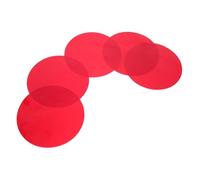 SMASOLO 5pcs Changing Light Stickers Self Adhesive Film Light Diffuser for Led and Spotlights Transparency Film for Bedroom and Living