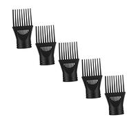 SMASOLO 5pcs Hair Dryer Attachment Nozzle Hair Dryer Replacement Plastic Reusable Wide Concentrator Nozzle