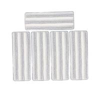 SMASOLO 5pcs Microfiber Mop Pads Reusable Replacement with Self Adhesive Backing for Quick Drying High Absorbency and Dirt Removal Tile and Floors