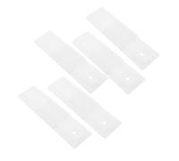 SMASOLO 5pcs Self Adhesive Power Strip Holder Multi-function Wall Mount Fixator No Drilling Cable Organizer for Home Office Wifi Router Adapter Management