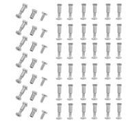 SMASOLO 60 PCS Glasses Repair Screws Kit for Eyeglasses and Sunglasses Micro Replacement Screws for Spectacles and Electronics Compact Travel-Friendly Eyewear Fixing Accessories