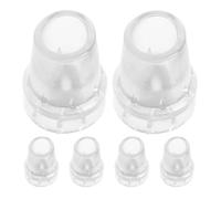 SMASOLO 6pcs 22mm Thickened Rubber Cane Tips, Non-Slip Crutch Foot Pads Replacement, Sturdy Walking Stick Rubber End Caps for Elderly Outdoor Use