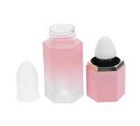 SMASOLO 6pcs Gradient Pink Hexagonal Lip Gloss Tubes Refillable Empty Makeup Containers for Lip Glaze Blush Eyeshadow and Concealer Portable Cosmetic Bottles for Versatile Use