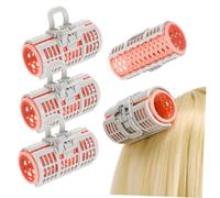SMASOLO 6pcs Hair Curler Spring Rollers Lightweight DIY Hairstyle Tool for Bangs and Ends Heatless Curlers for Salon Hair Styling Clips for Home Use