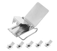 SMASOLO 6pcs Heavy Duty Rug Clips with Jaw Grip Metal Carpet Holders for Wall Hanging Carpets Quilts Curtains Strong Multipurpose Rug Anchors for Home Decor and Stair Runners