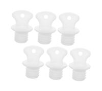 SMASOLO 6pcs Hot Water Bottle Lid Cover Cap Replacement Stopper Leakproof Safety Plug for Warm Water Bag
