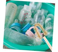 SMASOLO 6pcs Laboratory Cleaning Brush Kit with Ergonomic Handles for Beakers Bottles and Test Tubes Reusable Washable Sturdy Brushes for Chemical and Physical Experiment Equipment