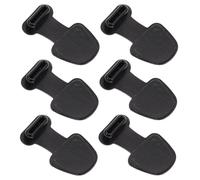 SMASOLO 6pcs Silicone USB C Dust Plugs Type-c Port Caps Anti-lost Phone Covers Lightweight Portable Protectors for Smartphones and Laptops