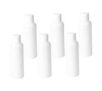 SMASOLO 6pcs Simple Storage Bottle Subs for Cosmetics Travel Refillable Bottles Leak Design for Go