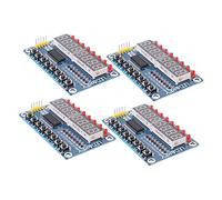 SMASOLO 8-Key LED Display Module 8-Digit Digital Tube Compatible with AVR 4-Pack Microcontroller Display Module for Electronics Projects