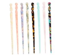 SMASOLO 8pcs Fashion Hair Curler Hair Bun Hairpin Chopsticks for Women Girls Chignon