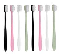 SMASOLO 8pcs Ultra Soft Manual Toothbrush for Maternal and Postpartum Care Sensitive Gum Protection Gentle Bristles for Deep Cleaning and Tongue Care Suitable for Pregnant and Mothers