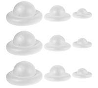 SMASOLO 9pcs Solar System Foam Balls Kit with 7.6cm, 10.6cm, 14cm Polystyrene Spheres for DIY Solar Learning, Classroom Science Projects, and Craft Decorations